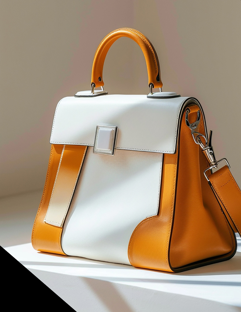 Ochre Panel Satchel-img