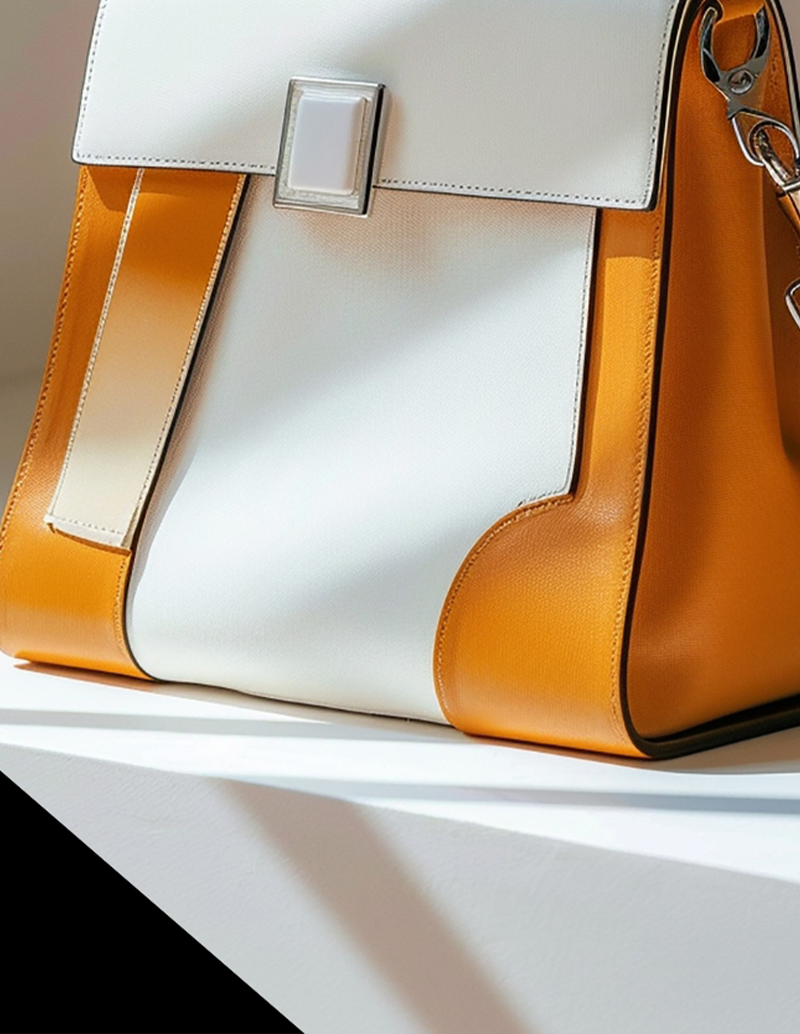 Ochre Panel Satchel-thumbnail