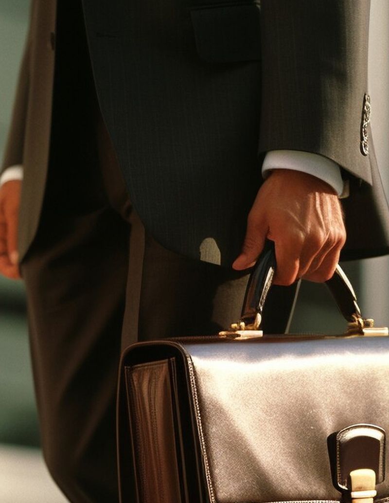 Carbon Leather Briefcase-thumbnail