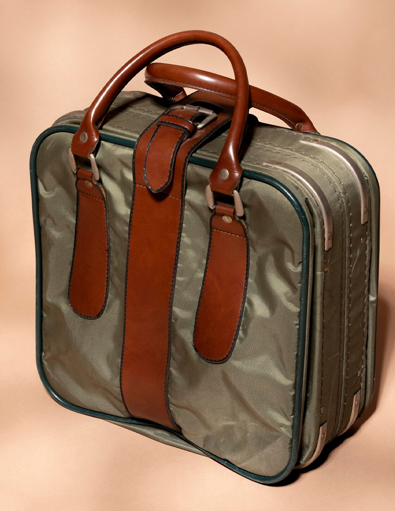Mocha Suede Holdall-img