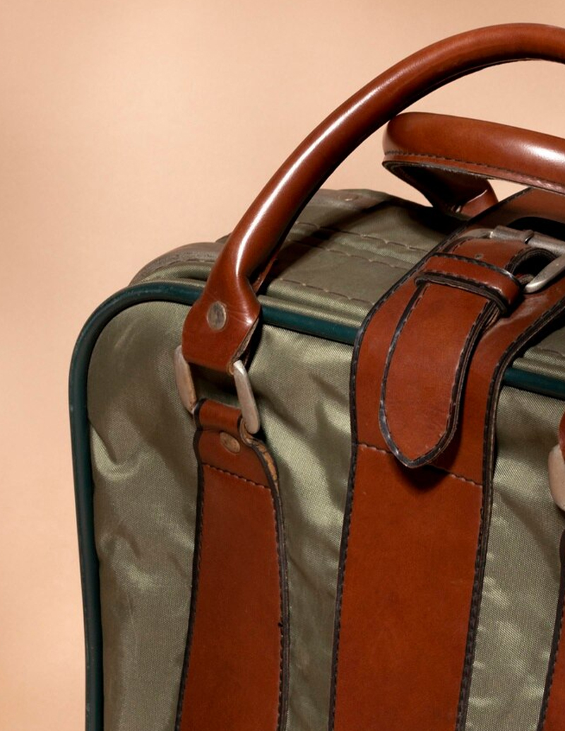 Mocha Suede Holdall-thumbnail