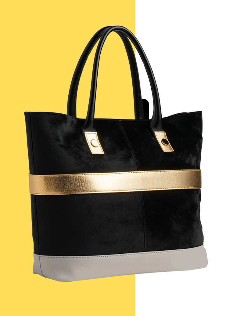 Gilded Velvet Tote-img