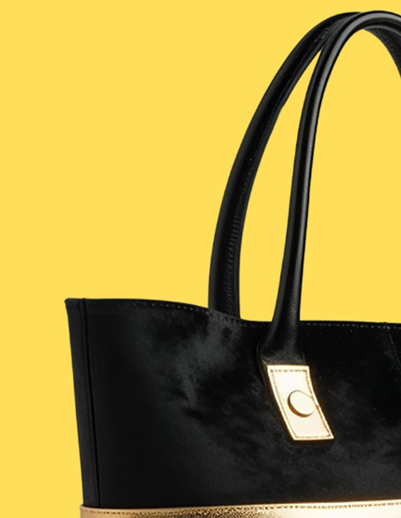 Gilded Velvet Tote-thumbnail