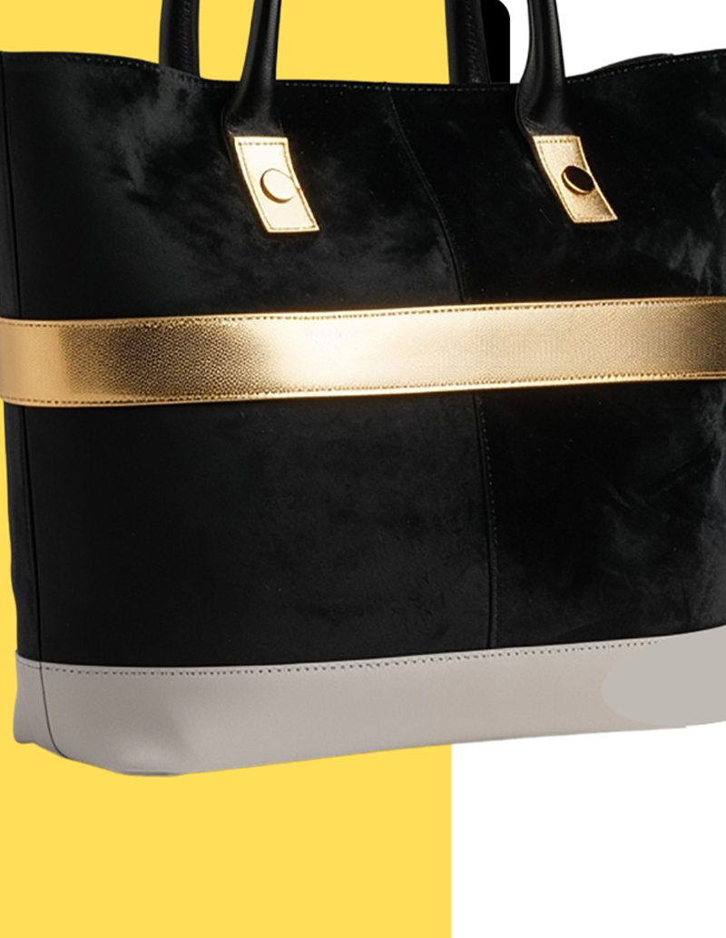 Gilded Velvet Tote-thumbnail