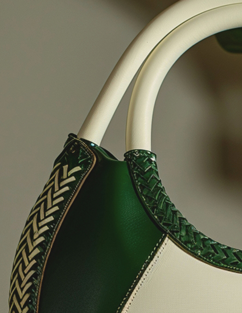Emerald Woven Crescent-thumbnail