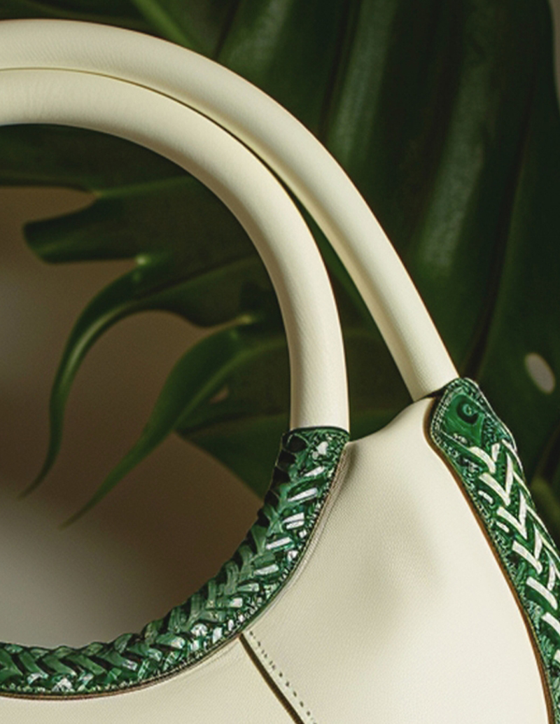 Emerald Woven Crescent-thumbnail