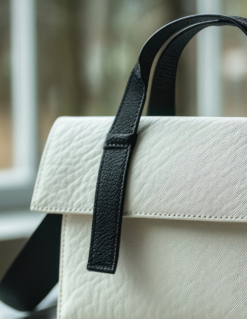 Pebbled Ivory Crossbody-thumbnail