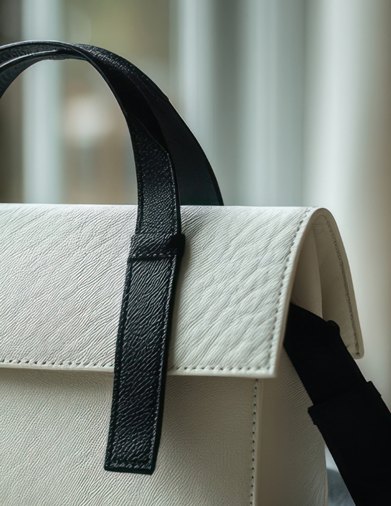 Pebbled Ivory Crossbody-thumbnail